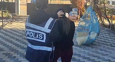 25 yıl 6 ay hapis cezası bulunan kadın yakalandı