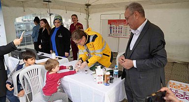'Dünya Diyabet Günü'nde şeker ölçümü yaptılar