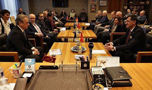 AB heyetinden Kütahya Belediyesi'ne ziyaret