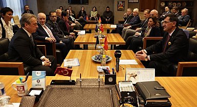 AB heyetinden Kütahya Belediyesi'ne ziyaret