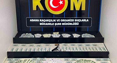 Adana'da ATM'den ve para sayma makinesinden geçen sahte para üreten şebeke çökertildi