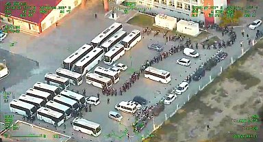 Adana'da "Baygara" organize suç örgütü üyesi 207 kişi tutuklandı