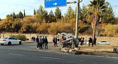 Adıyaman'da otomobiller çarpıştı: 7 yaralı