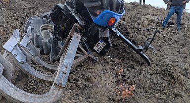 Adıyaman'da traktör devrildi: 1 yaralı