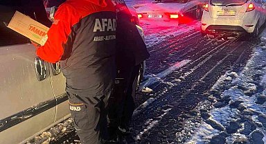 AFAD: "25 Kasım Pazartesi 25 ilimize sarı uyarı ve 13 ilimize turuncu uyarı verilmiştir"