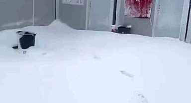 Ağrı'nın yüksek kesimleri beyaza büründü