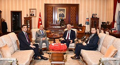 AK Parti Genel Başkan Yardımcısı Yılmaz'dan Vali Makas'a ziyaret