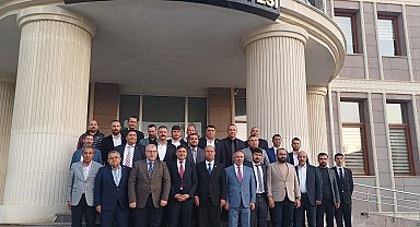 AK Parti heyetinden Başkan Durgut'a ziyaret