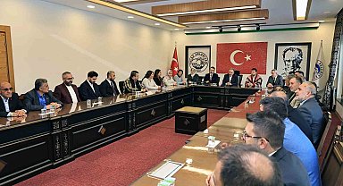 AK Parti Talas Teşkilatı'ndan Başkan Yalçın'a ziyaret