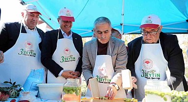 Aliağa'da "3. Zeytin Hasat Şenliği" düzenlendi