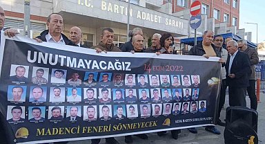 Amasra'da 43 madencinin hayatını kaybettiği kazanın 9. duruşması başladı