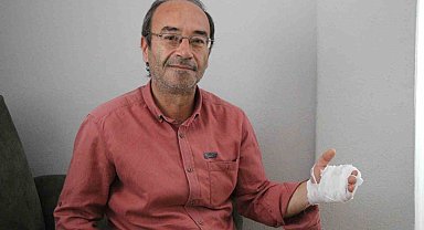 Amasya'da veteriner hekime köpek saldırdı
