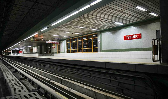 Ankara Metrosu'nda aşınan raylar yenileniyor