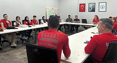 Antalya Muratpaşa'da arama kurtarma eğitimi