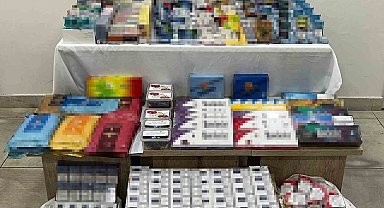 Antalya'da 2 bin 132 paket kaçak sigara ve tütün ele geçirildi