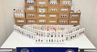 Antalya'da 2 milyon lira değerinde kaçak parfüm ele geçirildi