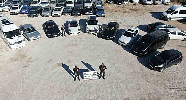 Antalya'da 'change' lüks araç operasyonu
