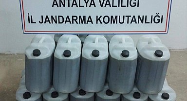 Antalya'da 6 bin litre sahte zeytinyağı ele geçirildi