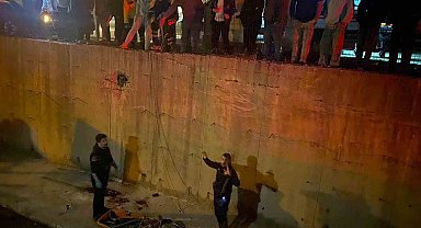 Antalya'da dereye düşen şahıs ağır yaralandı