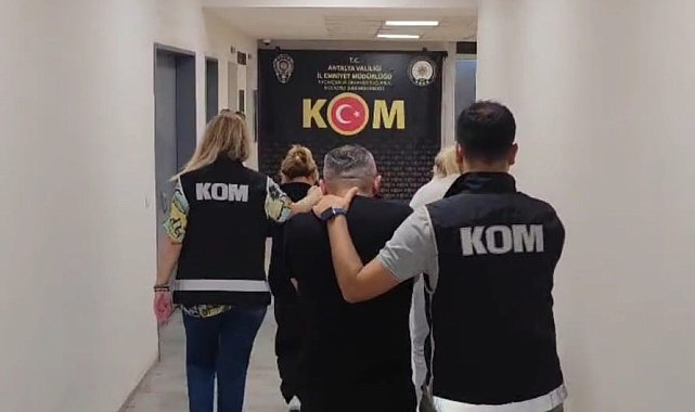 Antalya'da tefecilik operasyonu: 5 şahıs tutuklandı