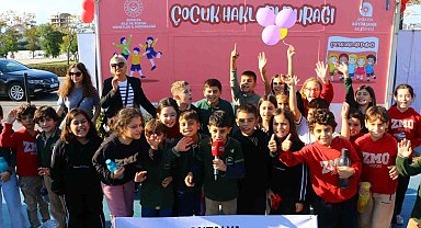 Antalya'nın ilk "Çocuk Hakları Durağı" açıldı