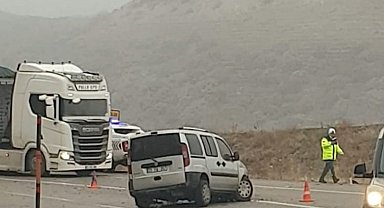 Aşkale'de trafik kazası: 1 yaralı