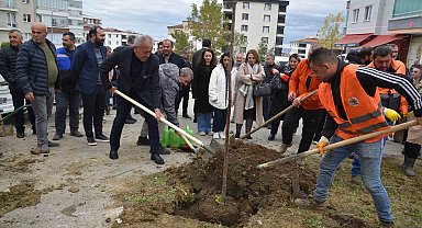 Atakum'da fidan dikim etkinliği