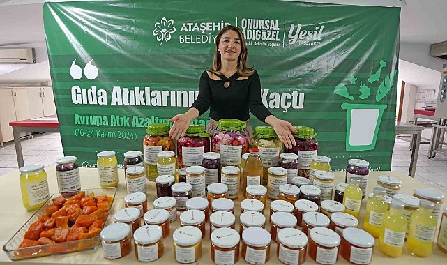 Ataşehirli kadınlardan lezzet dolu bir geri dönüşüm atölyesi