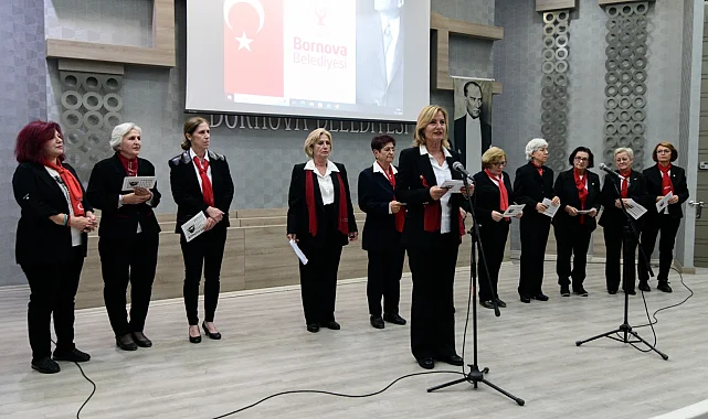 Atatürk Bornova'da etkinliklerle anıldı