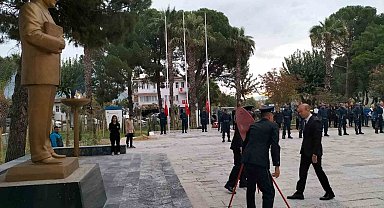 Atatürk ölümünün 86. yıl dönümünde Köyceğiz'de anıldı