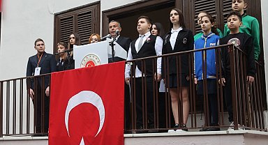 Atatürk Selanik'te doğduğu evde anıldı