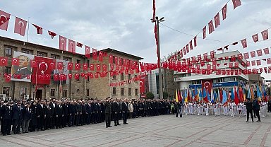 Atatürk vefatının 86'ıncı dönümünde Isparta'da törenle anıldı