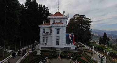 Atatürk'ün vasiyetini yazdığı Atatürk Köşkü'ne 10 Kasım'da ziyaretçi akını