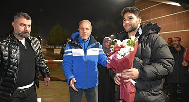 Avrupa fatihine koç gibi karşılama