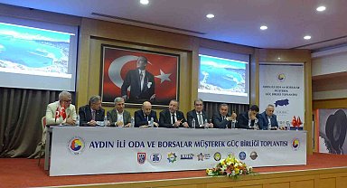 Aydın İli Oda Borsaları Güç Birliği Toplantısı KUTO'da yapıldı