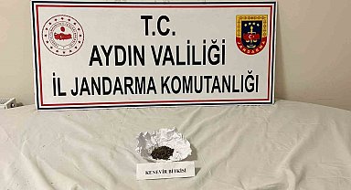 Aydın jandarmasından uyuşturucu operasyonu