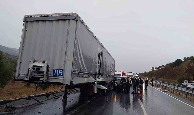 Aydın-Muğla karayolunda zincirleme kaza: 5 yaralı