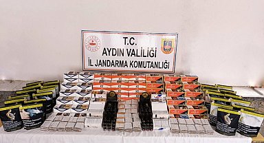 Aydın'da 115 kilo bandrolsüz tütün ele geçirildi