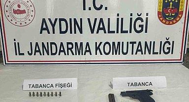 Aydın'da 12 adet ruhsatsız tabanca geçirildi