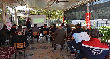 Aydın'da 42 mahallede üreticiler bilgilendirildi