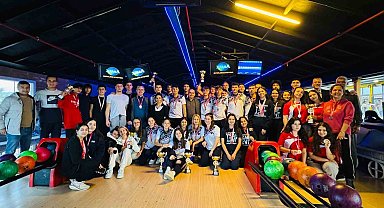 Aydın'da okullar arası bowling müsabakaları sona erdi
