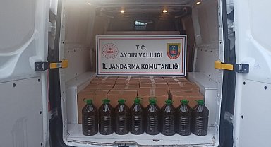 Aydın'da piyasa değeri 1 milyon TL olan zeytinyağı ele geçirildi