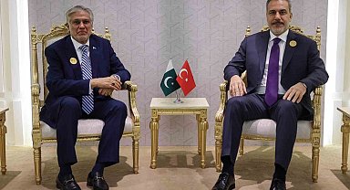 Bakan Fidan, Pakistanlı mevkidaşı İshak Dar ile görüştü