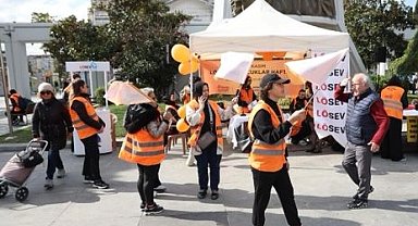 Bakırköy'de Lösemiye farkındalık etkinliği