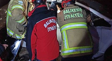 Balıkesir'de trafik kazası: 6 yaralı