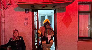 Bandırma'da sabah saatlerinde yangın paniği