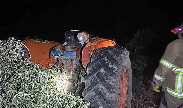 Bandırma'da traktör kazası: 1 ölü