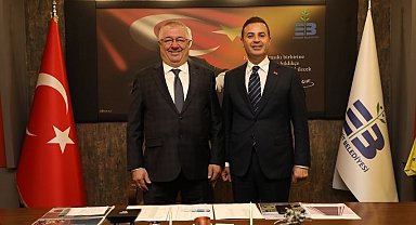 Başkan Akın, Başkan Ertaş'ı ziyaret etti