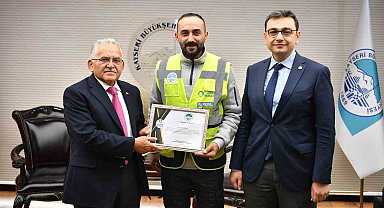 Başkan Büyükkılıç'tan gencin hayatını kurtaran personele teşekkür
