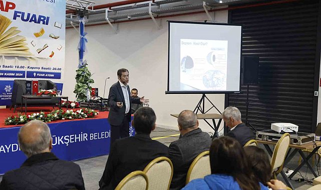 Başkan Çerçioğlu Aydın Kitap Fuarı'nda yazarları ve bilim insanlarını vatandaşlarla buluşturuyor